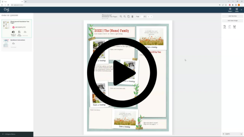 A Video On The Quickest Easiest Way To Edit Your Family Newsletter A Video On The Quickest Easiest Way To Edit Your Family Newsletter