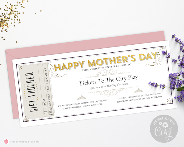 Mother's Day Gift Certificate