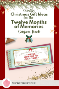 Creative Gift of Ideas for the Twelve Months of Memories Coupon Book